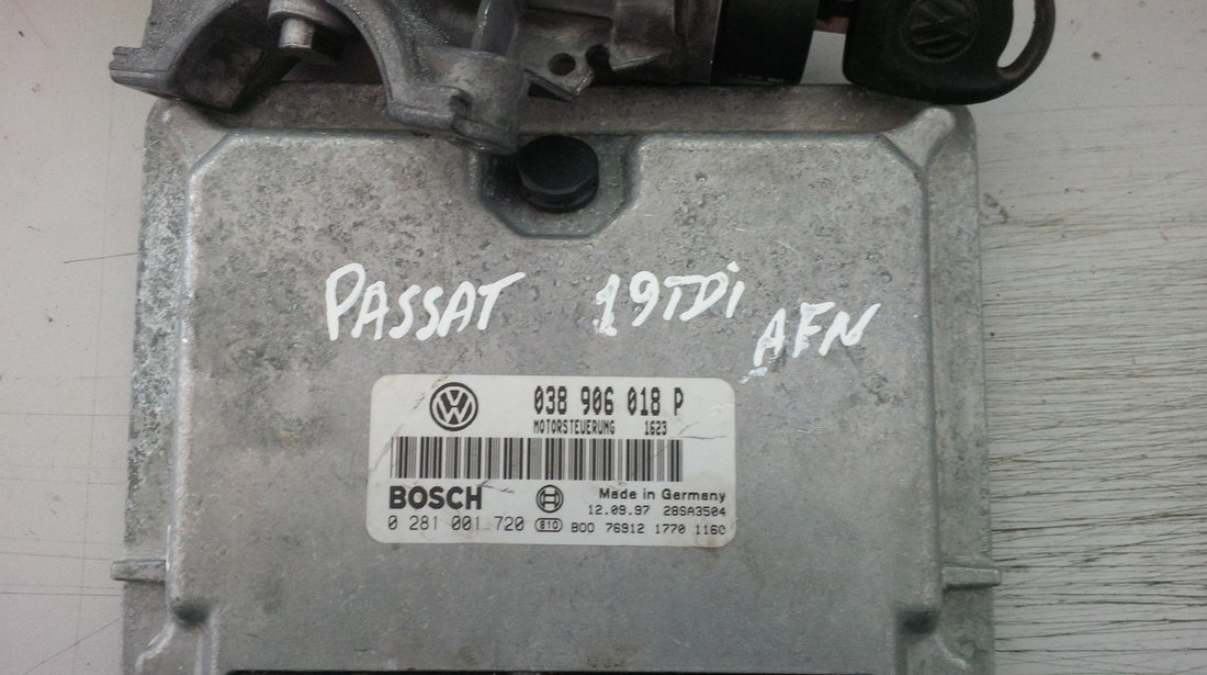 volkswagen passat 1.9tdi afn 038906018P BOSCH 0281001720