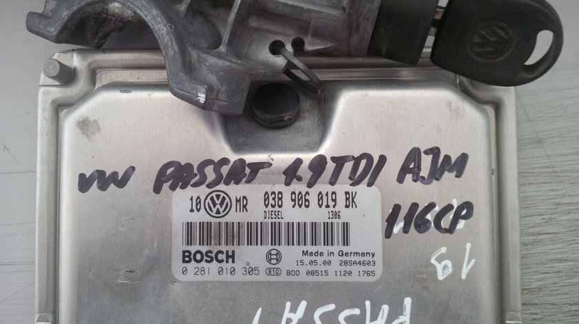 volkswagen passat 1.9tdi ajm 038906019BK BOSCH 0281010305