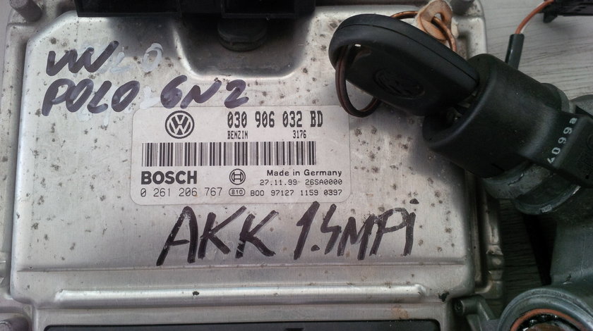 volkswagen polo 6n2 1.4mpi akk 030906032BD BOSCH 0261206767