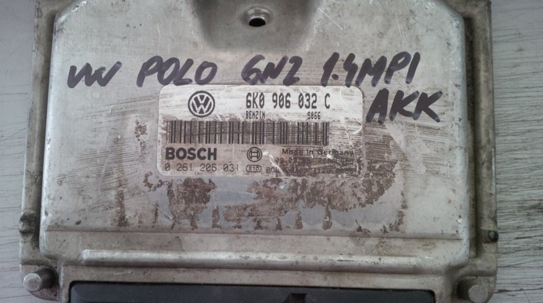 volkswagen polo 6n2 1.4mpi akk 6K0906032C BOSCH 0261206031