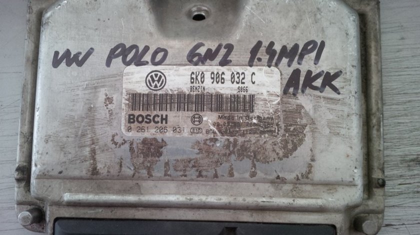 volkswagen polo 6n2 1.4mpi akk 6K0906032C BOSCH 0261206031