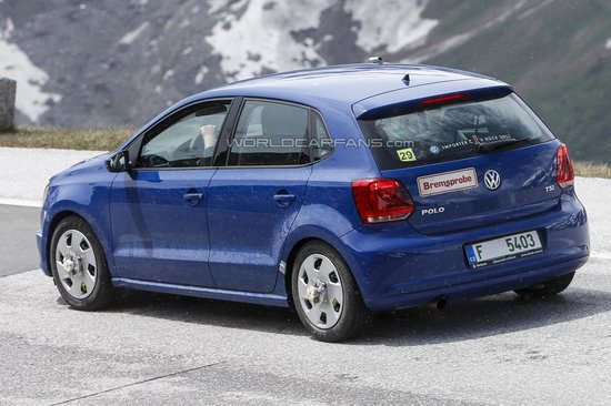 Volkswagen Polo Facelift - Poze Spion