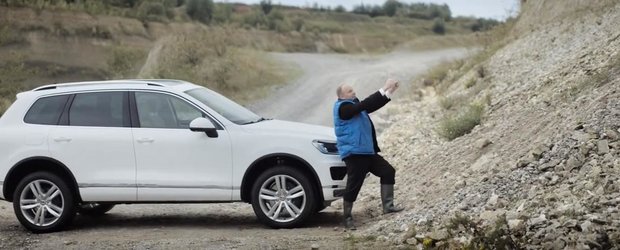 Volkswagen se auto-ironizeaza in noua reclama la Touareg