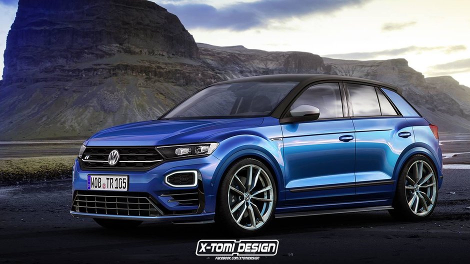 Volkswagen T-Roc R- render