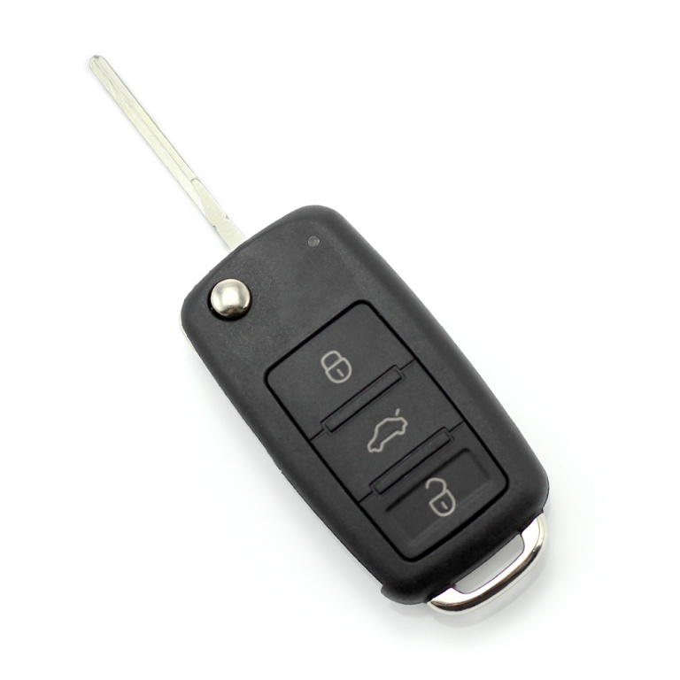 Volkswagen Touareg - Carcasă cheie tip briceag, cu 3 butoane - CARGUARD CC274