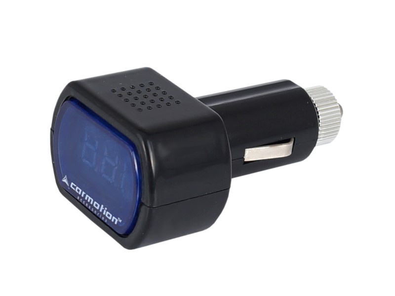 Voltmetru Digital 12V / 24V Cu Display Led Carmotion 58704
