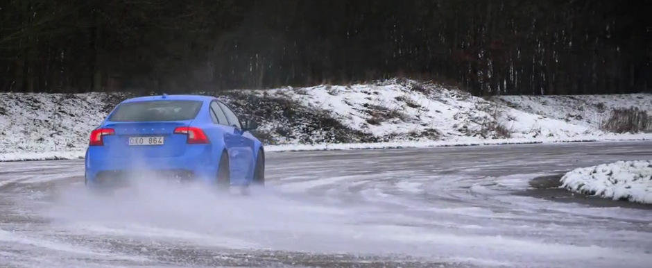 Volvo S60 Polestar danseaza in zapada, se ia la intrecere cu ultimul Mercedes C63 AMG