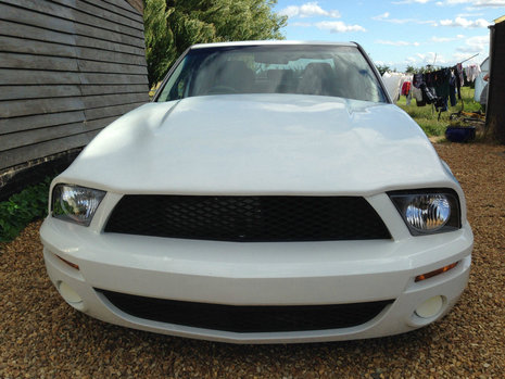 Volvo S70R cu fata de Shelby Mustang