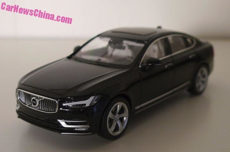 Volvo S90 - Macheta neagra