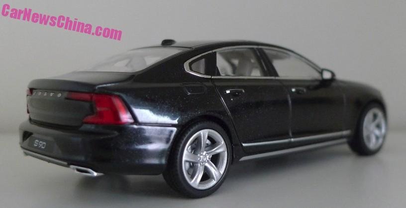 Volvo S90 - Macheta neagra