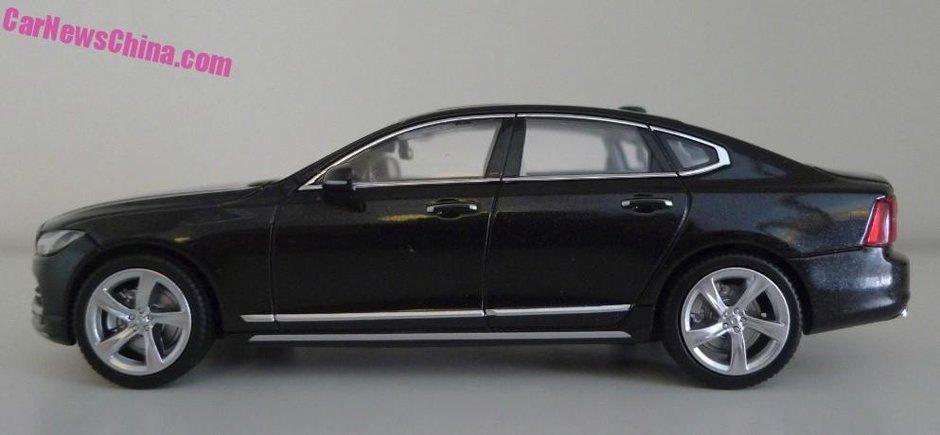 Volvo S90 - Macheta neagra