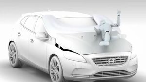 Volvo V40 - Airbag pentru pietoni