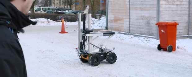 Volvo vrea sa lase toti gunoierii fara loc de munca: a inventat tomberoanele autonome