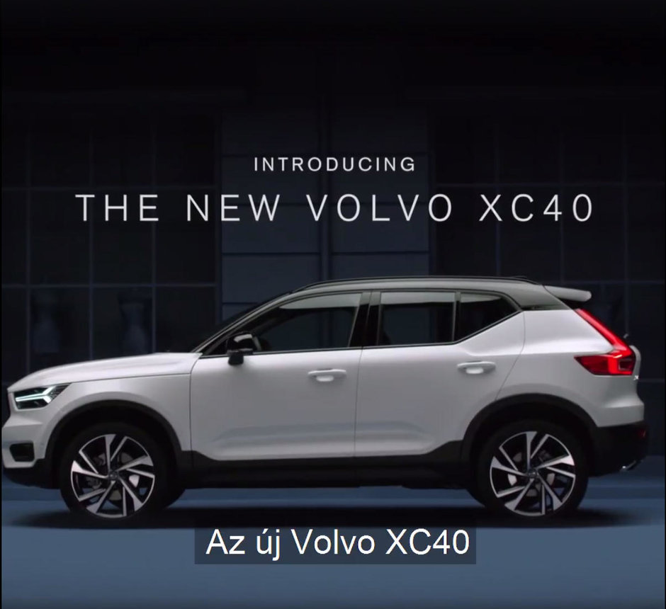 Volvo XC40 - Primele poze