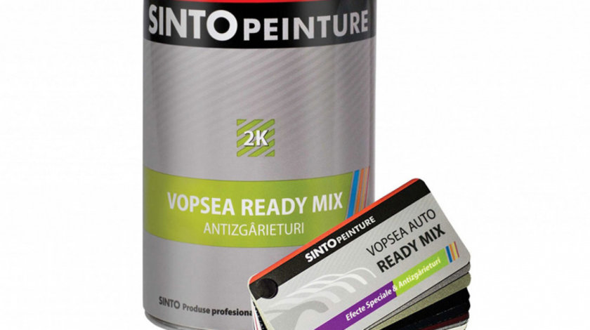 Vopsea Ready Mix 2k, Negru Lucios L041 (1l) Sinto SIN14079