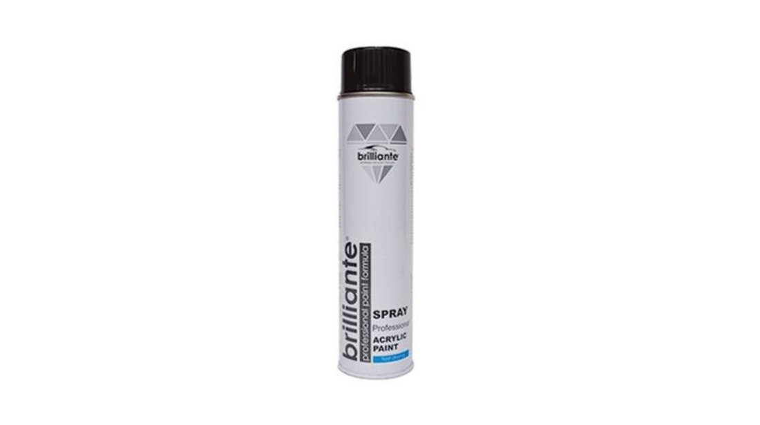 Vopsea spray acrilica negru lucios (ral 9005) 600 ml brilliante UNIVERSAL Universal #6 5232