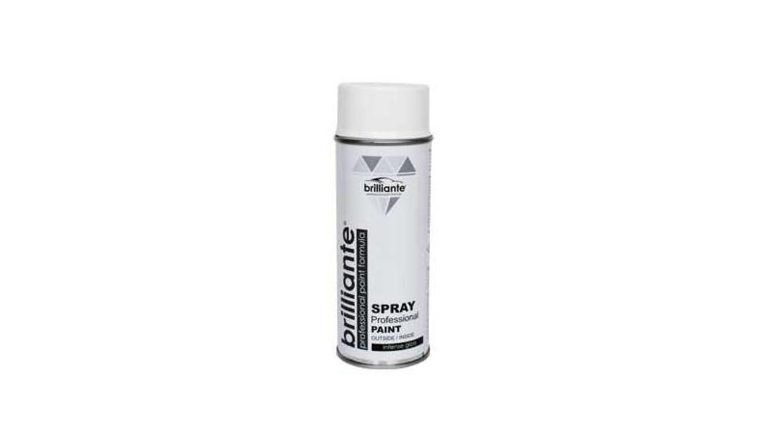 Vopsea spray alb clasic lucios (ral 9003) 400ml brilliante UNIVERSAL Universal #6 1424