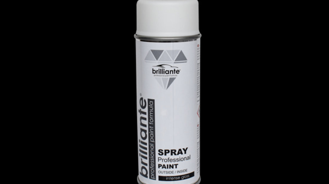 Vopsea Spray Alb Clasic Mat (ral 9003) 400ml Brilliante 01425