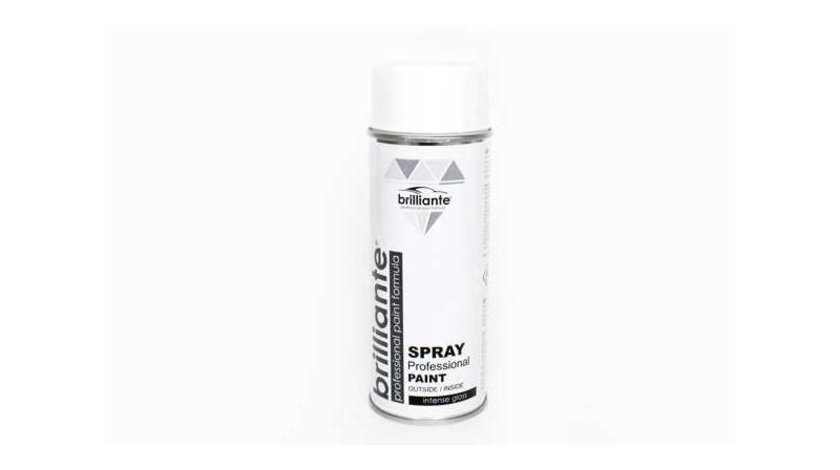 Vopsea spray alb pur lucios (ral 9010) 400ml brilliante UNIVERSAL Universal #6 1427
