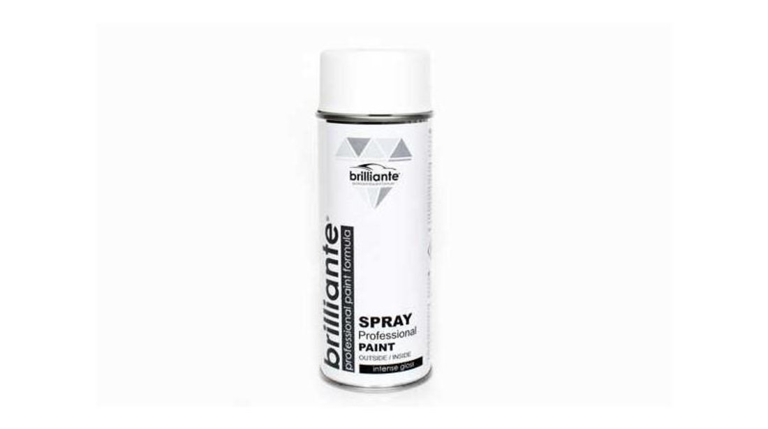 Vopsea spray alb pur mat (ral 9010) 400ml brilliante UNIVERSAL Universal #6 1428