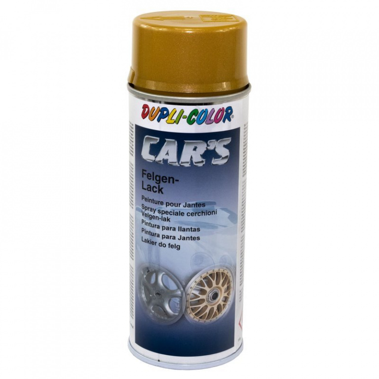 Vopsea Spray Auriu Pentru Jante 400ml Dupli-color 312002 / 385902