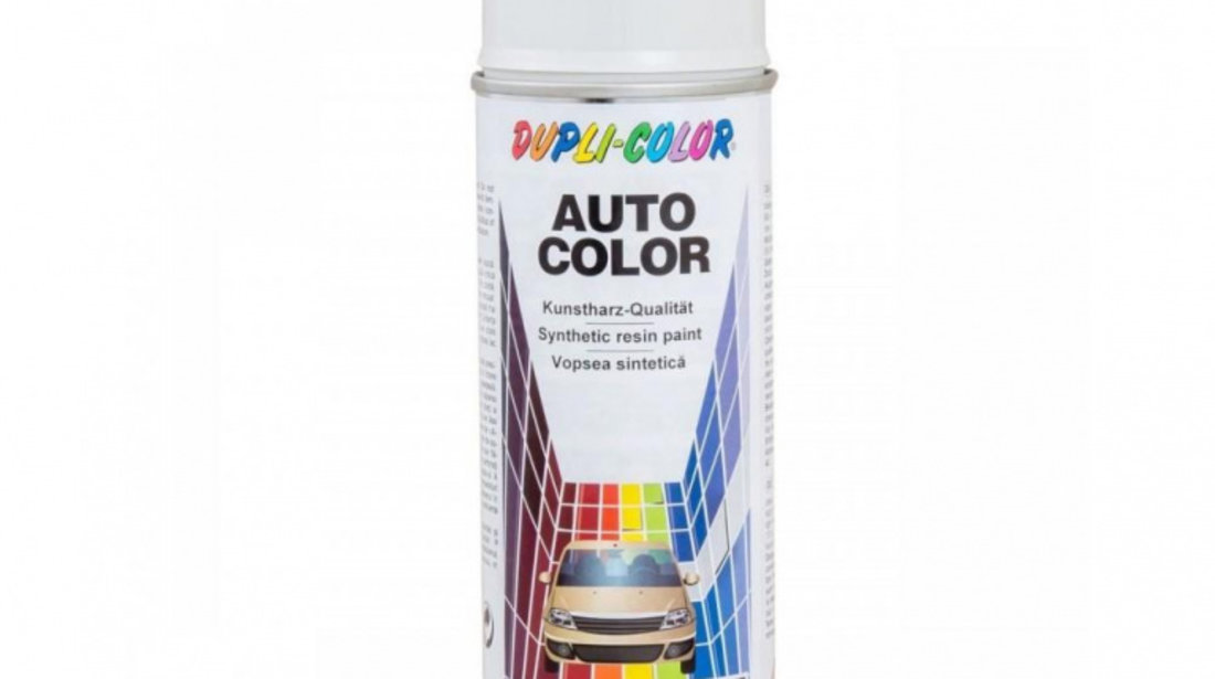 Vopsea spray auto dacia alb 10 dupli-color UNIVERSAL Universal #6 350101