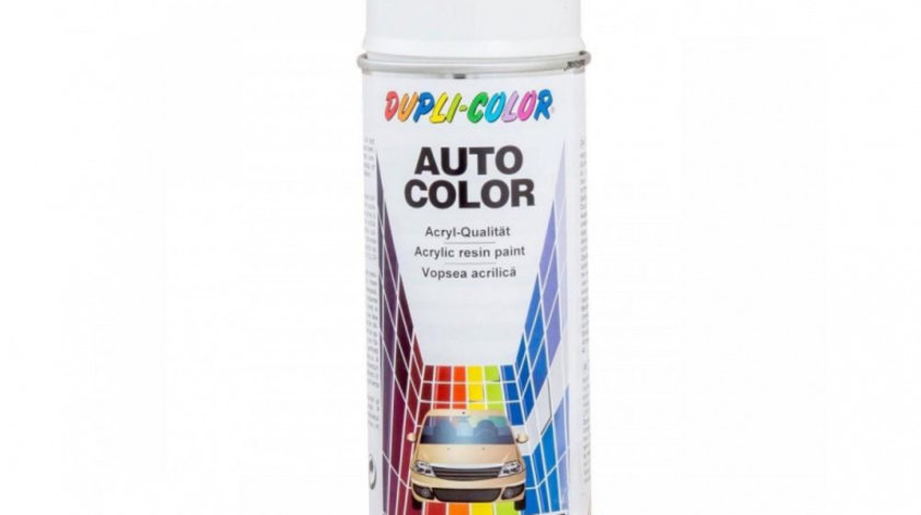 Vopsea spray auto dacia alb boreal dupli-color UNIVERSAL Universal #6 350112