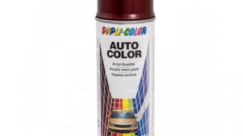 Vopsea spray auto dacia rosu rubin metalizata dupli-color UNIVERSAL Universal #6 350114