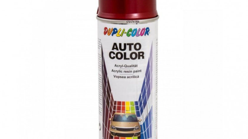 Vopsea spray auto dacia rosu toreador metalizata dupli-color UNIVERSAL Universal #6 350130