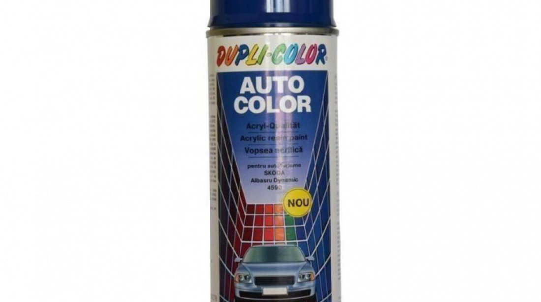 Vopsea spray auto skoda albastru dynamic 4590 dupli-color UNIVERSAL Universal #6 350501