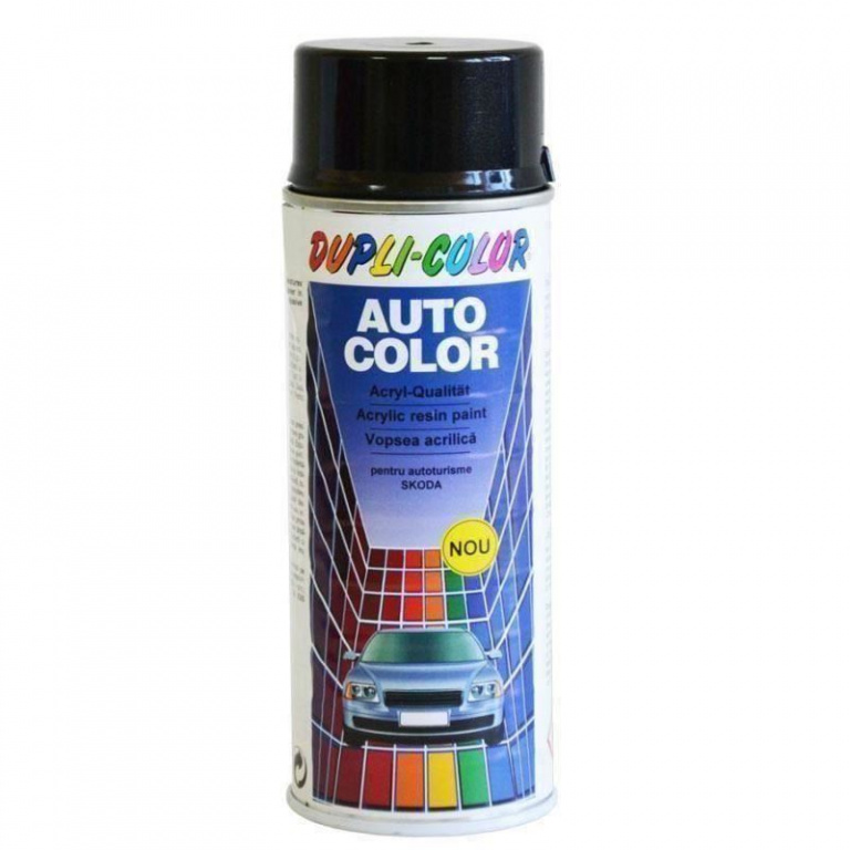 Vopsea Spray Auto Skoda Negru Magic 9910 Dupli-color 350505