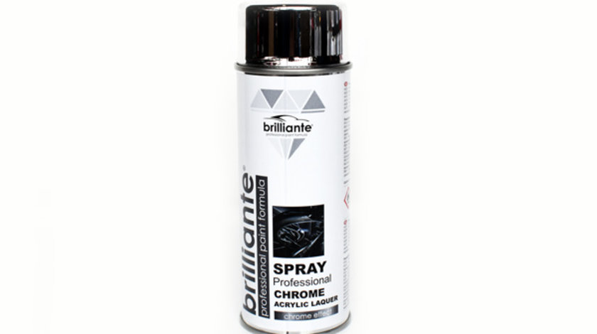 Vopsea Spray Crom (argintiu) 400ml Brilliante 01448
