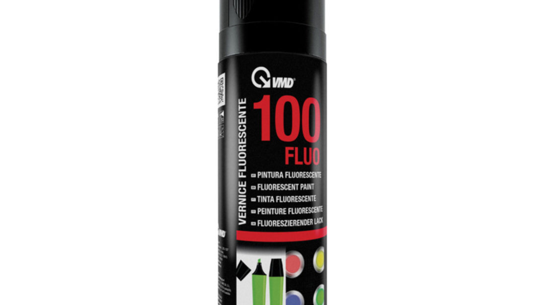 Vopsea spray fluorescentă - 400 ml - galbenă - VMD Italy 17300FLU-YE