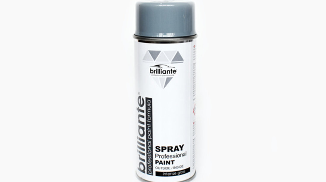 Vopsea Spray Gri Argintiu (ral 7001) 400ml Brilliante 01434