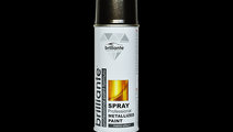 Vopsea Spray Metalizata Negru 400 Ml Brilliante 10...
