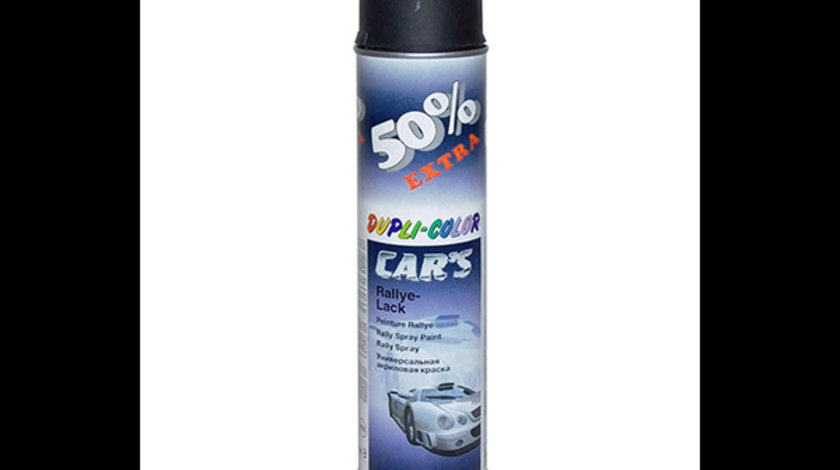 Vopsea Spray Negru Mat Pentru Jante 600 Ml Dupli-color 313203