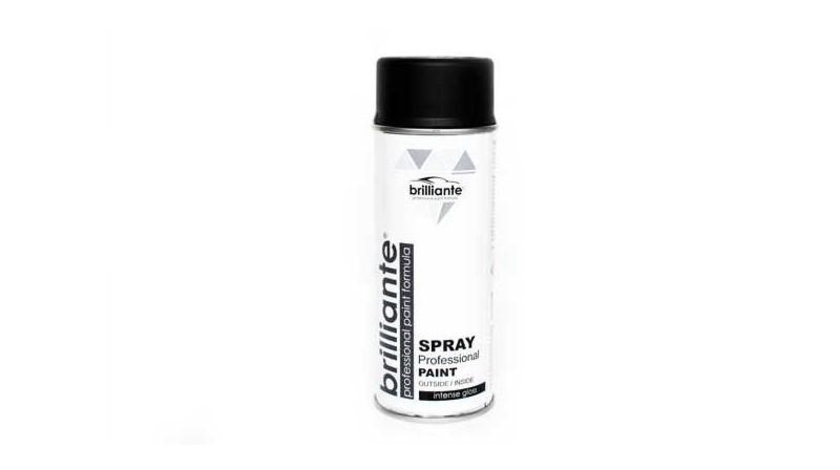Vopsea spray negru mat (ral 9005) 400ml brilliante UNIVERSAL Universal #6 1440
