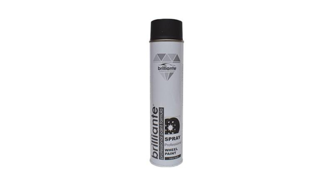 Vopsea spray pentru jante negru mat 600 ml brilliante UNIVERSAL Universal #6 5239