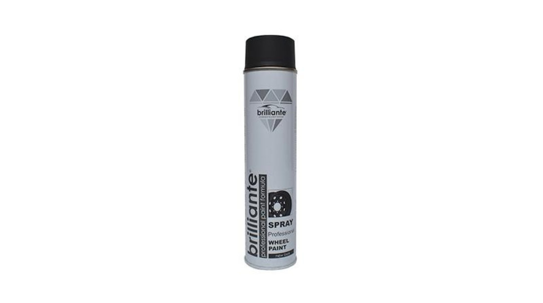 Vopsea spray pentru jante negru satin 600 ml brilliante UNIVERSAL Universal #6 5238