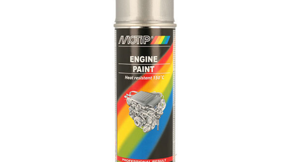 Vopsea Spray Pentru Motor (gri) 400 Ml Motip 315072