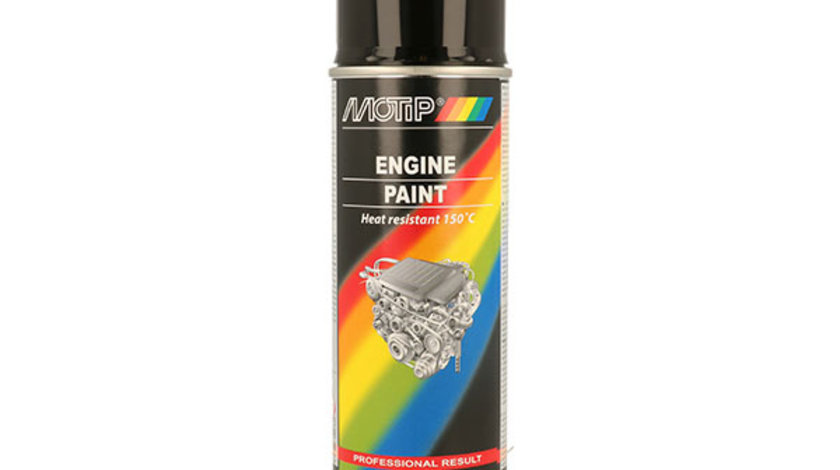 Vopsea Spray Pentru Motor (negru) 400 Ml Motip 315071