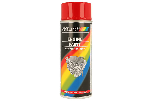 Vopsea Spray Pentru Motor (rosu) 400 Ml Motip 315070