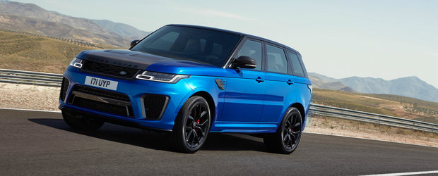 Vor performante cu orice pret. Range Rover Sport SVR ar putea primi o versiune usoara, cu roll cage