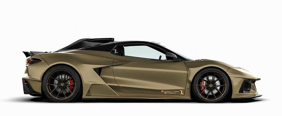 Vor sa scoata pe piata cel mai extrem bodykit pentru Corvette C8. Cum arata