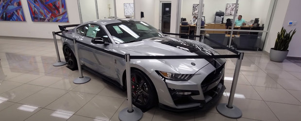 Vor sa se imbogateasca de pe urma acestui SHELBY GT500 nou nout. Suma exorbitanta ceruta pe el