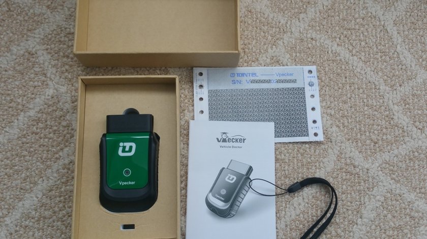 VPECKER Xtuner E3 V9.1 Wi-Fi OBDII Tester Auto Profesional Windows 10