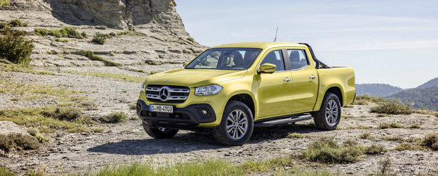 Vrea sa puna punct suprematiei Toyotei Hilux. Cat costa in Romania noul Mercedes X-Class