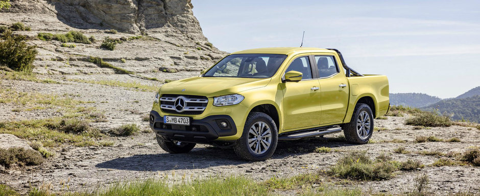 Vrea sa puna punct suprematiei Toyotei Hilux. Cat costa in Romania noul Mercedes X-Class Vrea sa puna punct suprematiei Toyotei Hilux. Cat costa in Romania noul Mercedes X-Class
