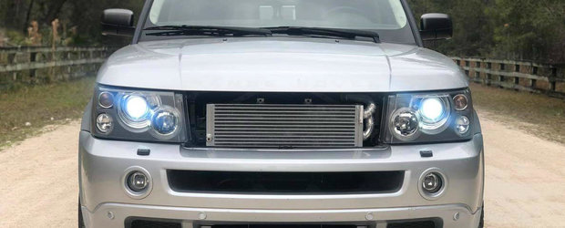 Vrea sa se apuce de un proiect nou, asa ca il vinde. Range Rover-ul din 2008 are acum motor V8 twin-turbo