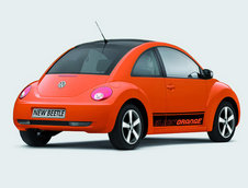 VW Beetle Black-Orange